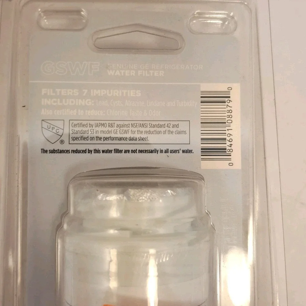 GE GSWFDS Appliances SmartWater Refrigerator Replacement Filter For GE GSWF
